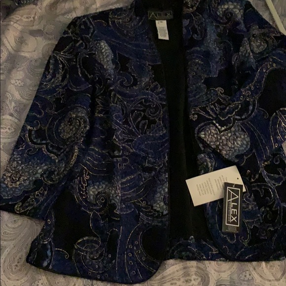 Alex Evenings Jacket with Tank - Picture 3 of 6